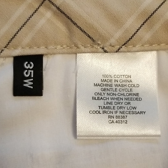 Men's Ashworth Golf Shorts - Picture 6 of 6